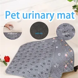 Dog Pee Pad Blanket Reusable Highly Absorbent Diaper Washable Puppy Training Pad Pet Bed Urine Mat for Pet Car Seat Cover