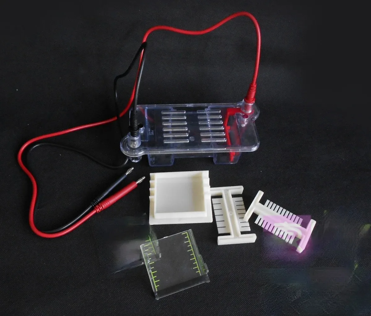 Horizontal electrophoresis tank Non-platinum electrode Biological instrument