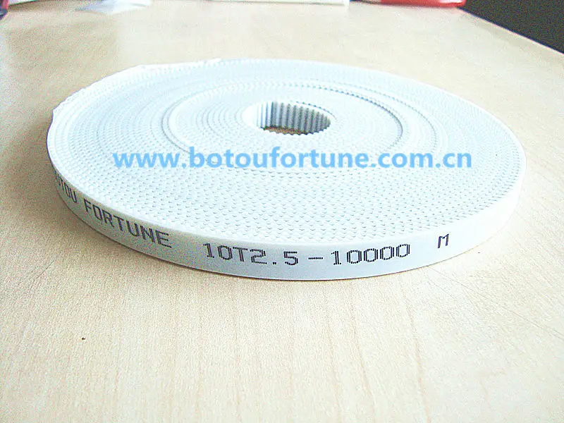 t2.5 open ended timing belt teeth belt 3d printer with 10mm width 100m length for cnc machine