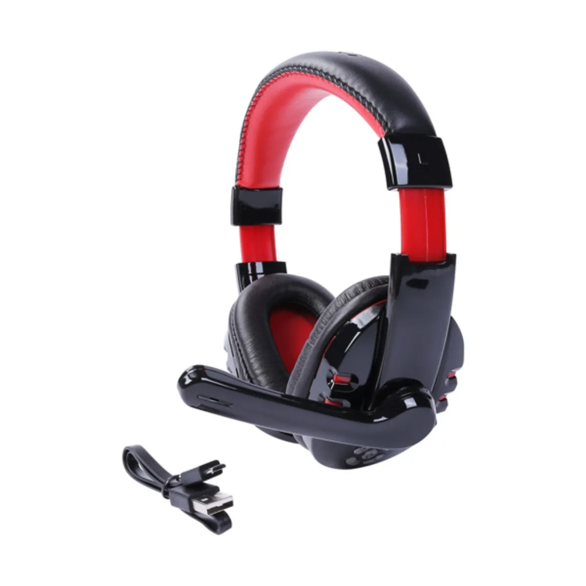 

Wireless Bluetooth 4.2 Over Ear Earphone Noise-Canceling Adjustable Earphone Deep Bass Stereo Gaming Micro Headphones