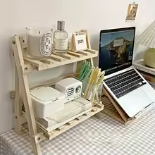 Softwood 2-Tier Desk Organizer