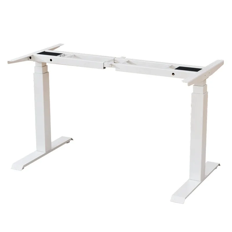 

01F трехсекционный электрический стол с двойным двигателем, регулируемые подъемные ножки стола для компьютерного стола
