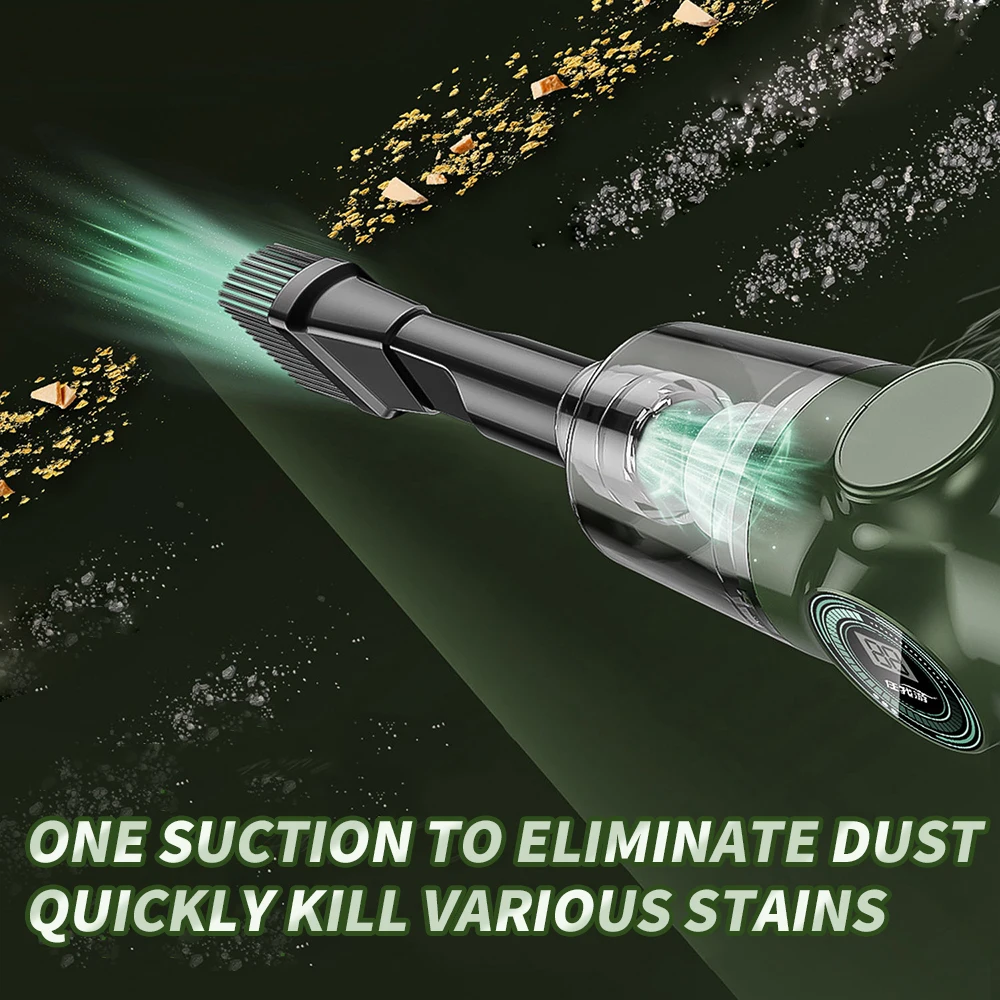 

New Home Car Vacuum Cleaner 5 in 1 Wireless Cleaner Machine Mini Portable High Power Handheld Electric Appliance Cleaner