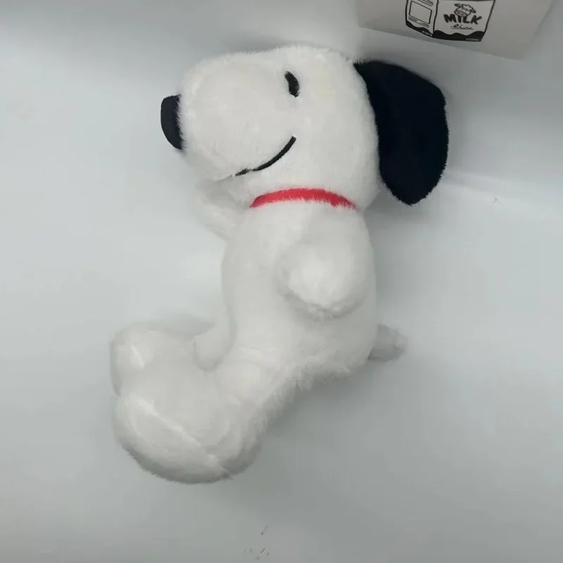 HOTSALE expédition rapide en STOCK 30 cm dessin animé mignon Snoopy peluche oreiller canapé dos en peluche poupée cadeaux cadeau de noël