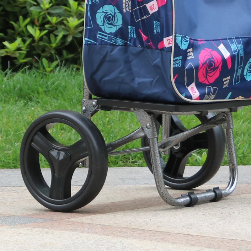17cm EVA Replacement Wheels for Shopping Trolley (8mm Shaft) - Quiet with Bearings, Household Use, Durable & Anti-Slip (2-Pack)