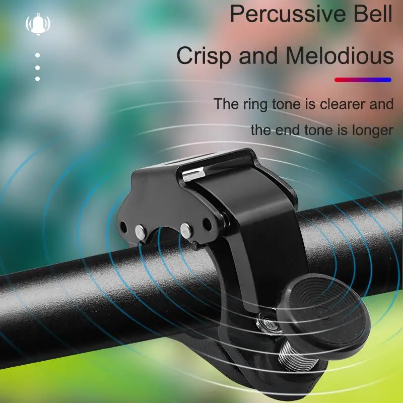 Aluminium Legierung Fahrrad Glocke Horn Kleine Volumen Tragbare Sound Alarm Für Sicherheit MTB Rennrad Ring Fahrrad Zubehör