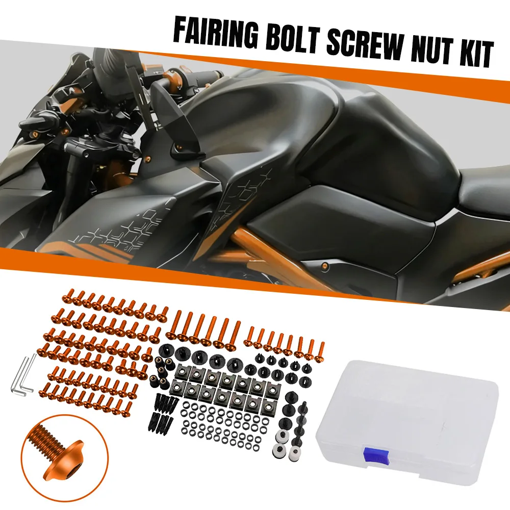 

Для DUCATI MONSTER 749 848 999 1098/1098 S 1198/1198 S полный комплект болтов обтекателя крепежные зажимы винты гайки аксессуары для мотоциклов