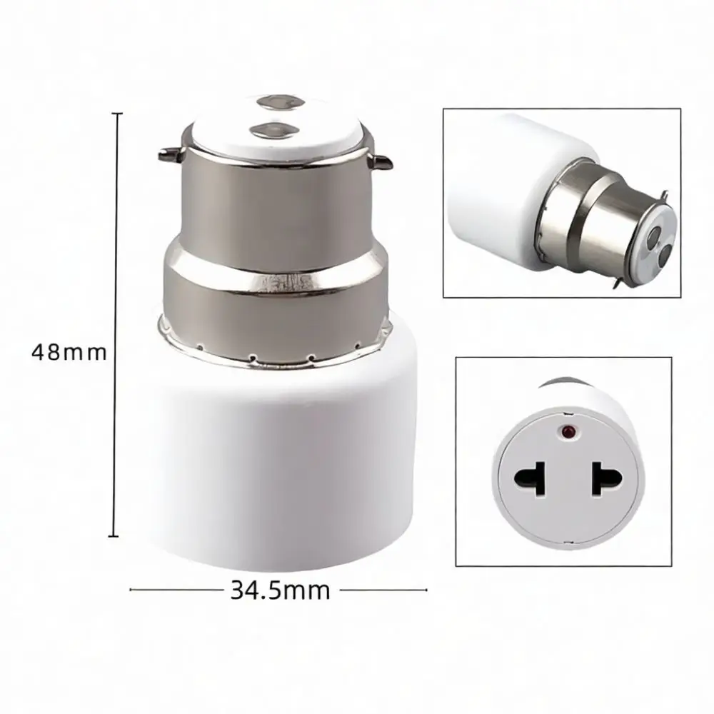 Light Socket Converter LED Lamp Base Adapter B22 E27 E14 E40 GU10 MR16 G9 Connector Lighting Accessory Screw Cap Extender
