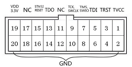 STM32 Burner Mass Production Burning Programming Download Programming Block Burning Test Block Test Socket LQFP100