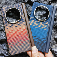 Carbon Fabric Fiber Aramid For Magsafe Hinge Case For OPPO Find N5