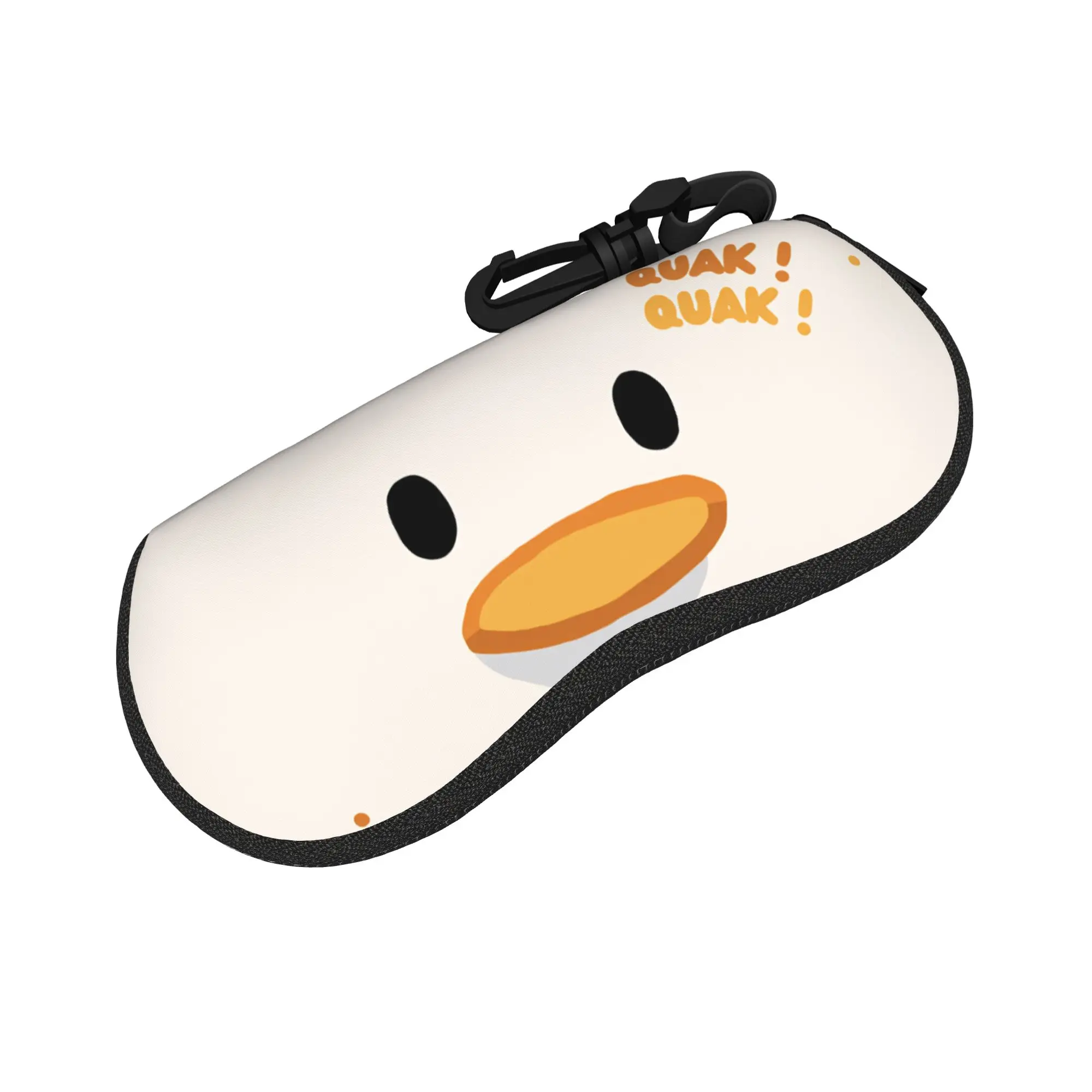 Yellow Duck Glasses Case  Sunglasses Pouch Daily Classic Eyewear Storage Print Unisex Eyeglass Protector