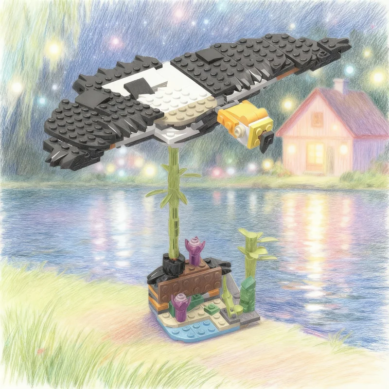 

215pcs MOC Condor Creator 3 1 Model Building Blocks Assemble Architecture DIY Toy Christmas Gifts Creative Brick Education Idea