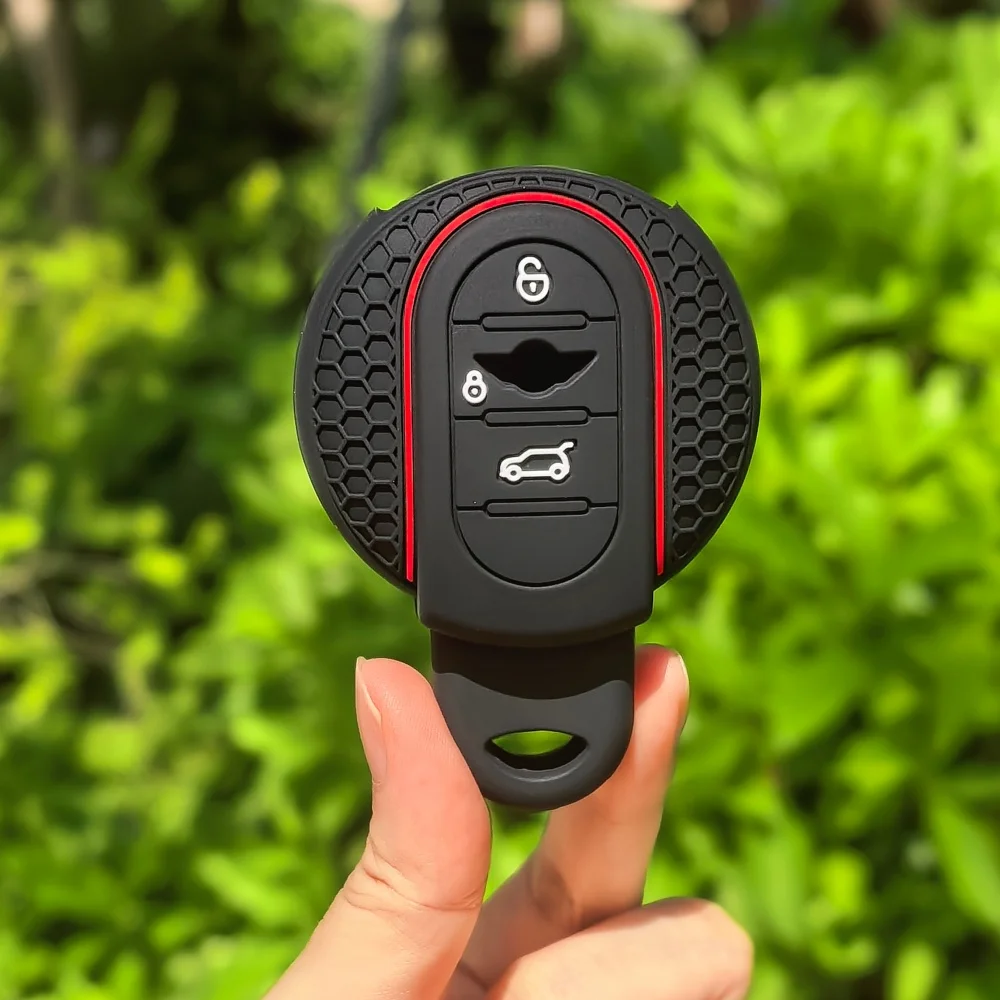 Silicone Key Fob Cover Key protection Case for BMW MINI COOPER S ONE JCW F54 F55 F56 F57 F60 CLUBMAN COUNTRYMAN