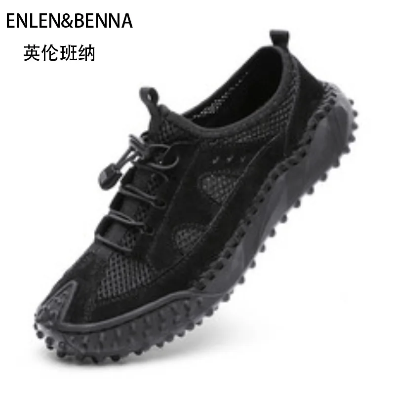 

2025 популярные модные нескользящие износостойкие высококачественные легкие дышащие сетчатые уличные повседневные сандалии