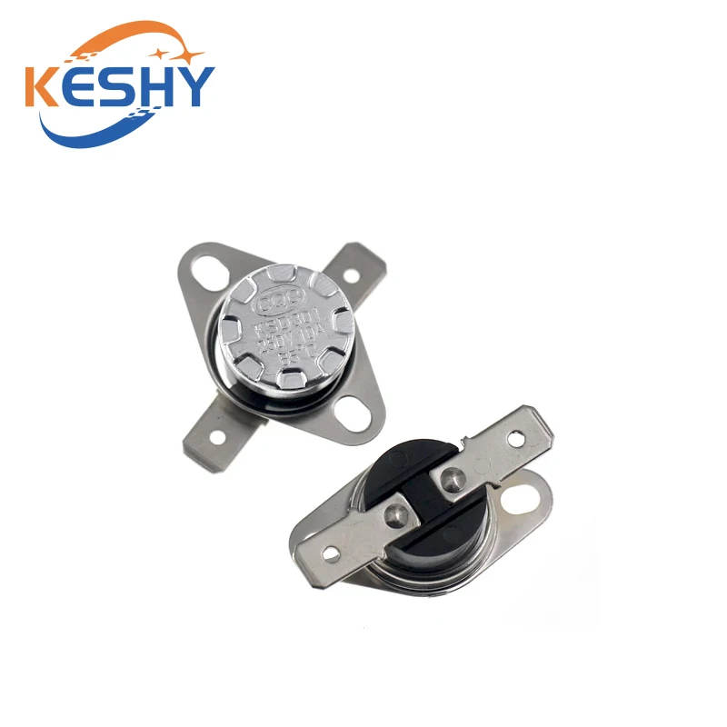 1-10PCS KSD301 Temperatur Controller Schalter Normalerweise Geschlossen Normalerweise Offen Bakelit 45C 75C 85C 110C 150C 180C Grad 250V/10A