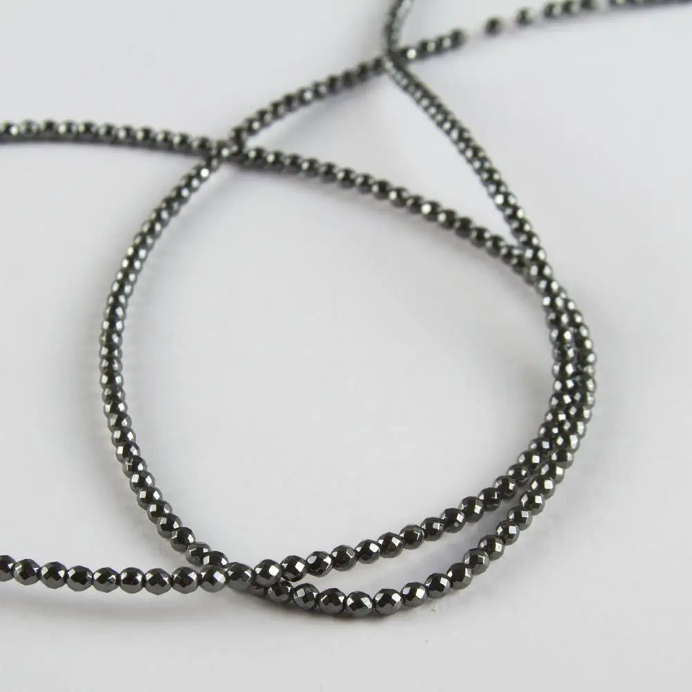 3 mm Bevel Hematite Stone