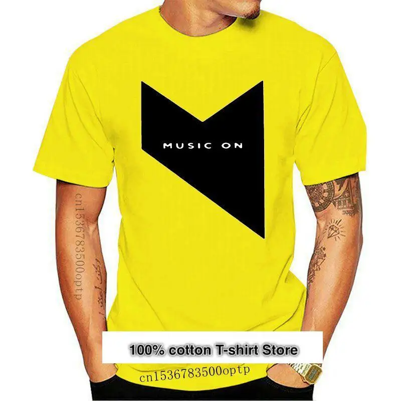 Camiseta de Maglia Music On - Marco Carola Ibiza Dance Techno para jóvenes, camiseta de mediana edad