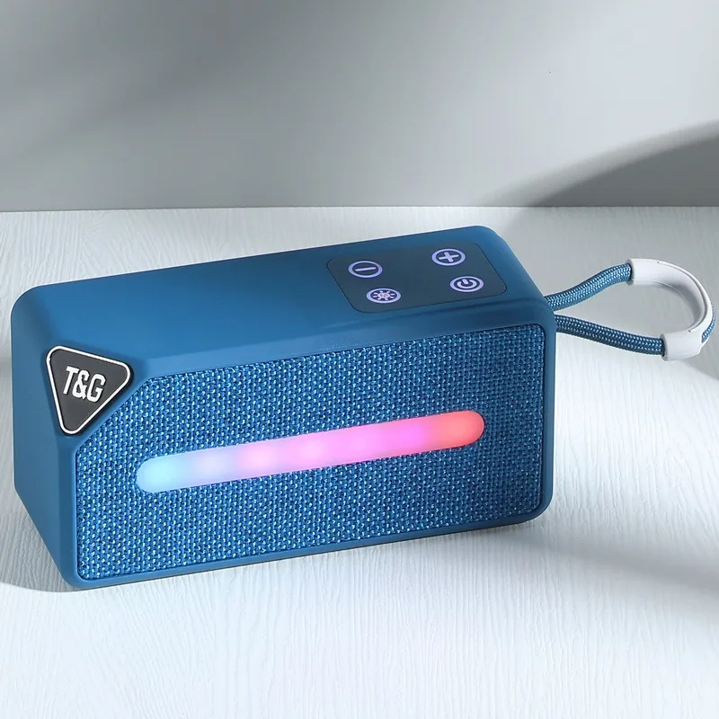 30 واط هايت ower سماعة لاسلكية تعمل بالبلوتوث المتكلم HiFi ستيريو TF بطاقة مضخم صوت خارجي RGB أضواء ملونة مع راديو FM