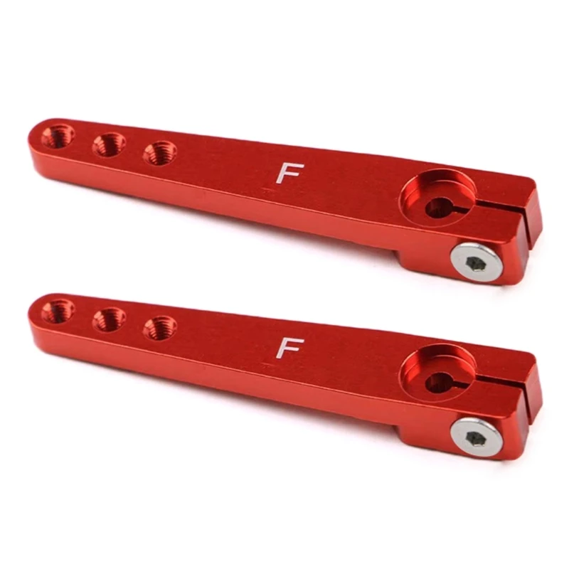 2 Pack Sturdy Aluminum Alloy 25T Servo Arms for Enhances in Vehicles