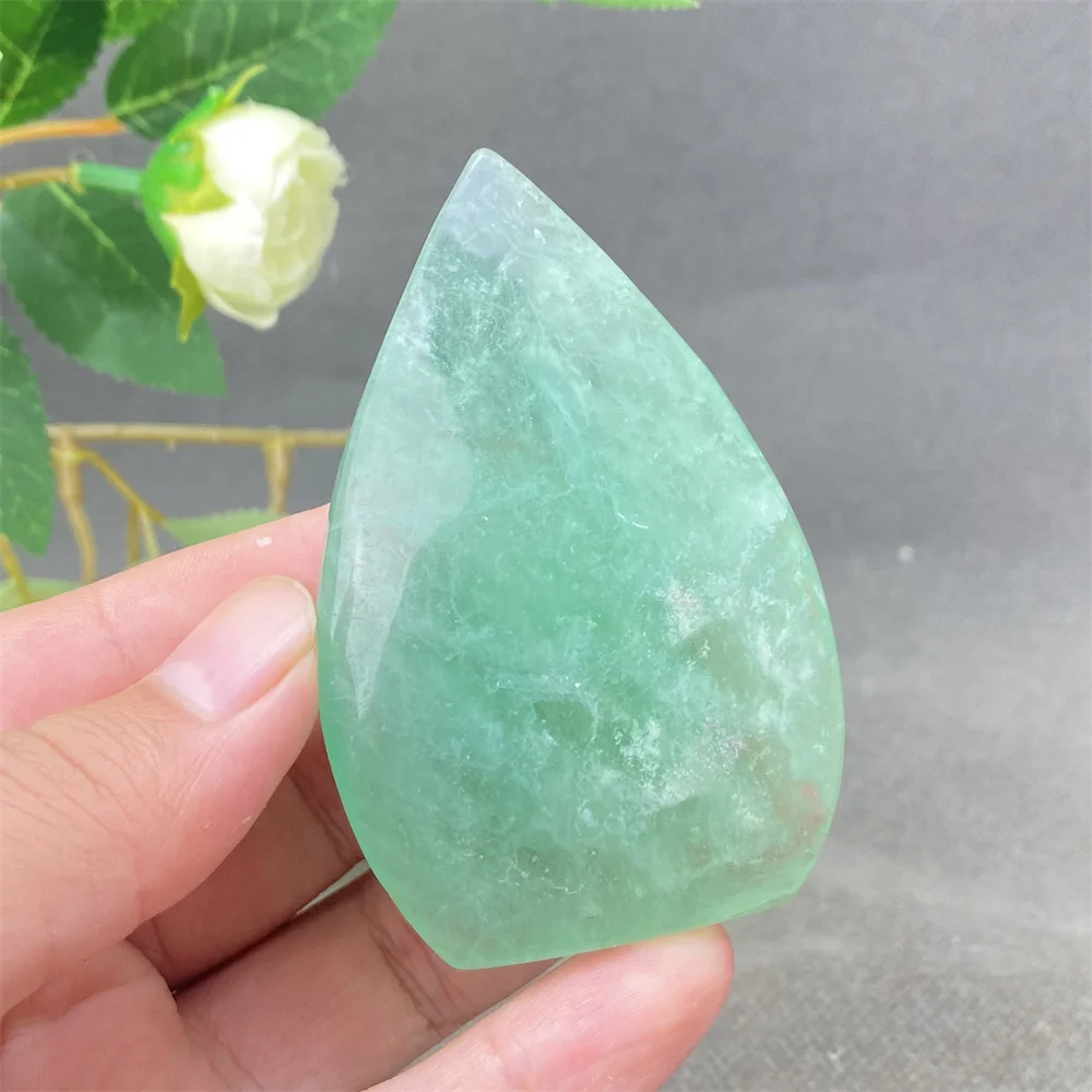 Natural Green Fluorite Crystal Torch Tower Home Decor Colorful Gift Item for Bedroom Living Room Office