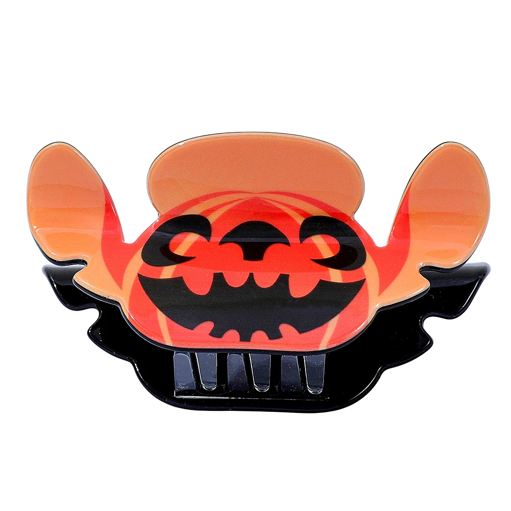 ディズニー ステッチ ハロウィン ゴースト パンプキン ヘア クロー、ハロウィン、カジュアル、フォーマルな機会に最適です。 お祝いの雰囲気を演出します