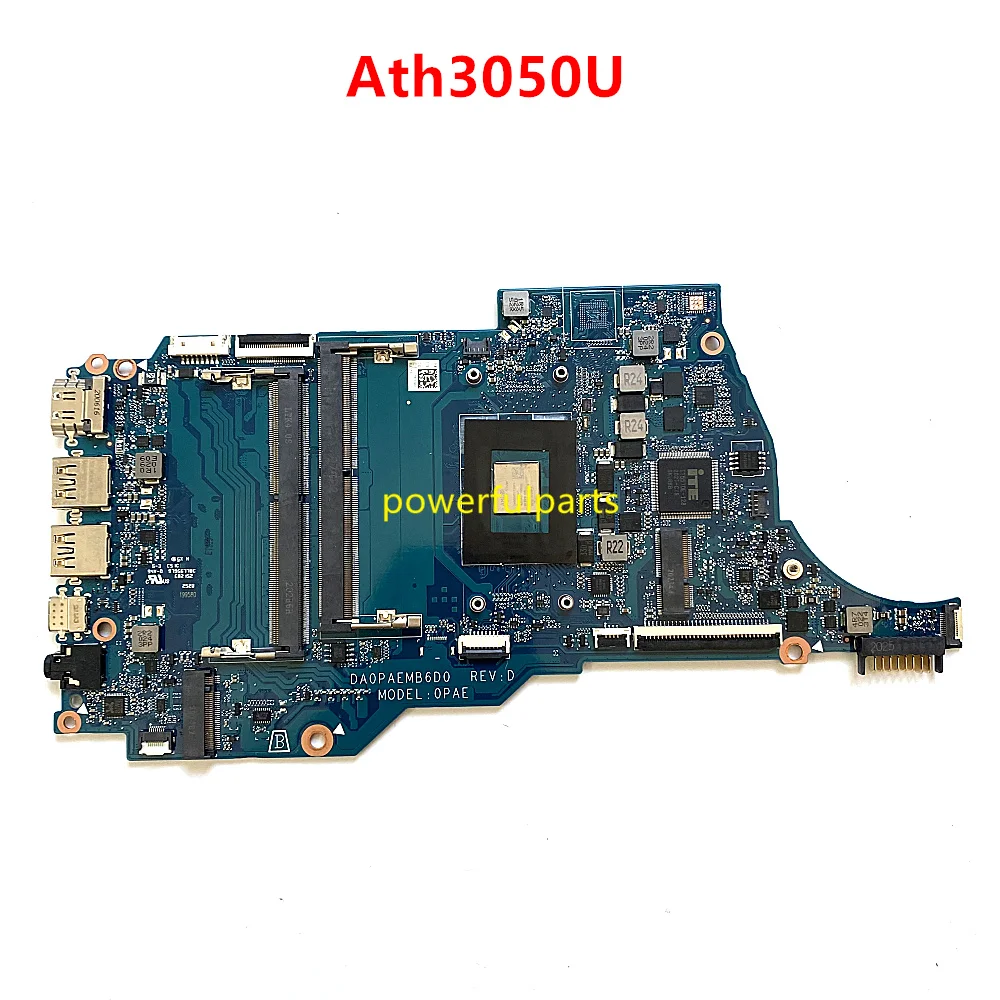 

100% Working For HP 14-FQ 14S-FQ TPN-Q242 Laptop Motherboard ATH3050U CPU M03771-601 DA0PAEMB6D0 Tested Ok