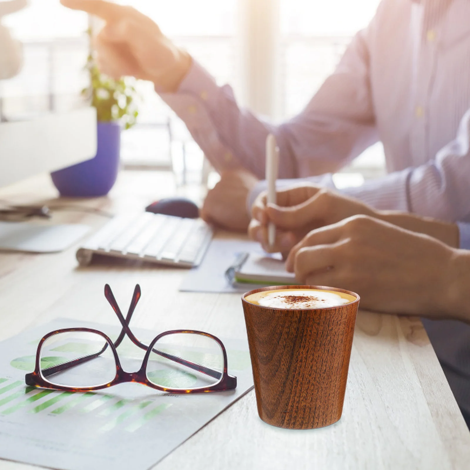 

1Pcs Jujube Wood Cup Premium Solid Wooden Drinking Cup Natural Texture Smooth Surface Home Restaurant Hotel Use Gift Idea