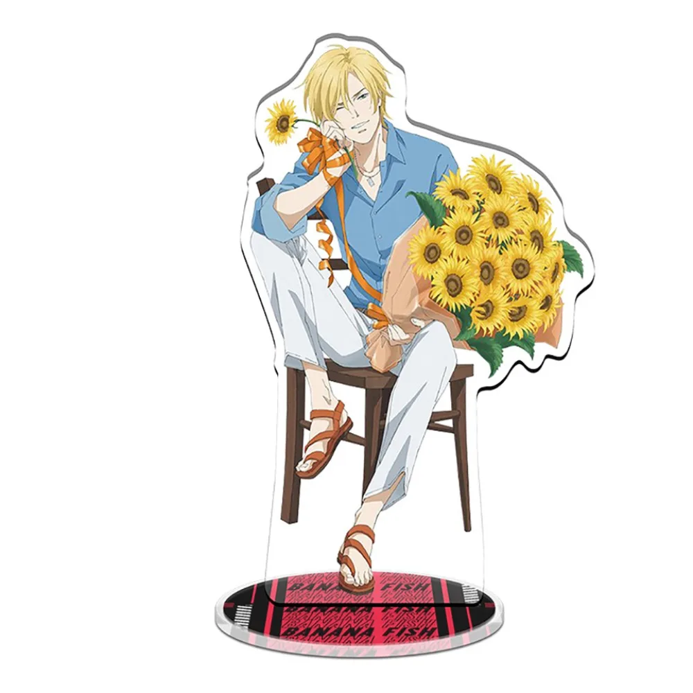 Japanse Anime Stand Acryl Figuur Kindercollectie Creatieve Humanoïde Desktop Ornamenten Kerst Prachtige Geschenken Leuk Speelgoed
