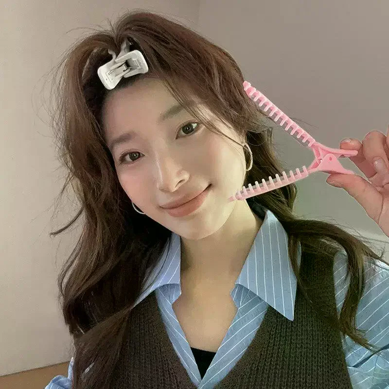 Simple Fluffy Hairpin Curling Roots High Natural Fluffy Hair Clip Women Curling Fixed Shape Clips Fashion Volume Hair Roller