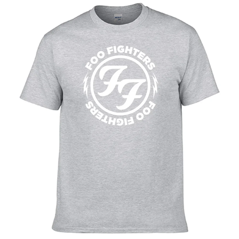 Foo Fighterss T Shirt 100% Cotton Men Shirt Top Sales N08