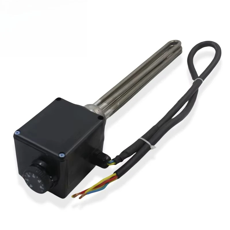Cross-border Special Offer 380V 9kw Immersion Tubular Titanium Heater Water Equipment with Junction Box 0-120°C