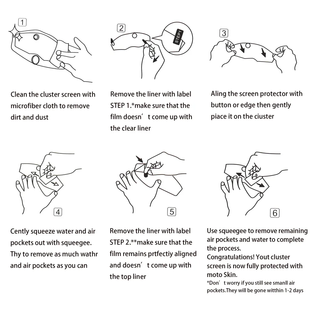 For Husqvarna Svartpilen 125/ 401 /801 Scratch Cluster Screen Dashboard Protection Instrument Film 2024- Motorcycle Accessories
