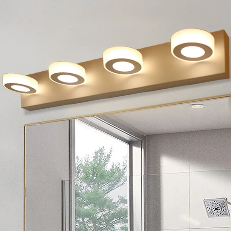 led strip wall light para banheiro farol giratorio de 360 acrilico led mirror hotel e quarto moderno cosmetic mirror front lamp 01