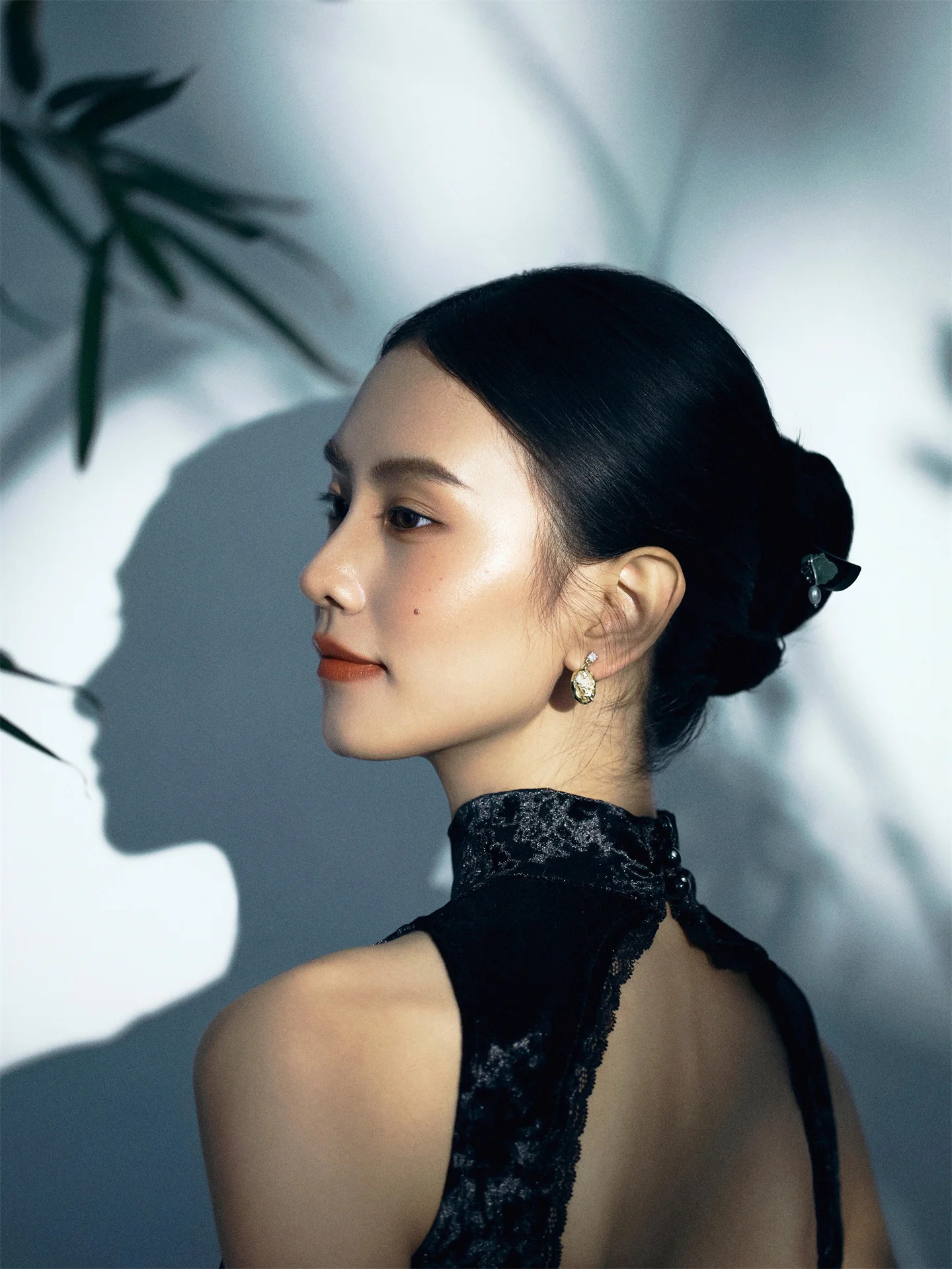 

New Bla Improved Portrait Photoaphy Art Photo Clothing Watercolor Painting Light And adow Sensation Studio Ph...