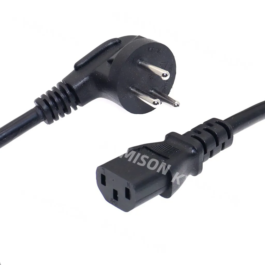 Israel SI-32 Plug to IEC C13 Female PDU UPS Power Cables ISRAEL Power Supply Cord For PC Computer Monitor Printer TV, 3G1.5 Wire