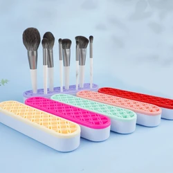 Silicon Nail Brush Makeup Brush Display Stand Rack Storage Case Brush Drying Shelf Brush Holder Make UP Holder Organizer