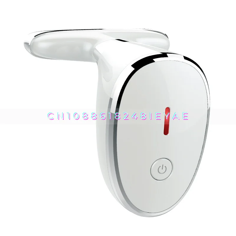 LED Neck Beauty Instrument Fade Neck Lines Nasolabial Folds Care Beauty Ems Micro-current Massager Vibration Instrument