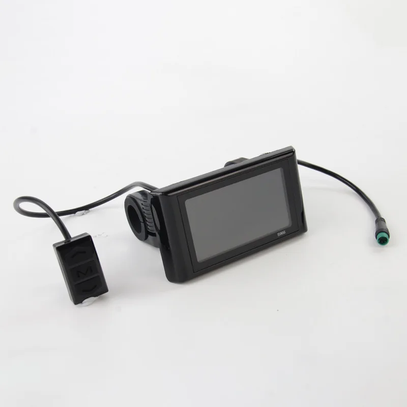 Mountain bike LCD-S966 instrument electric skateboard mountain bike lithium battery modification accessories intelligent color