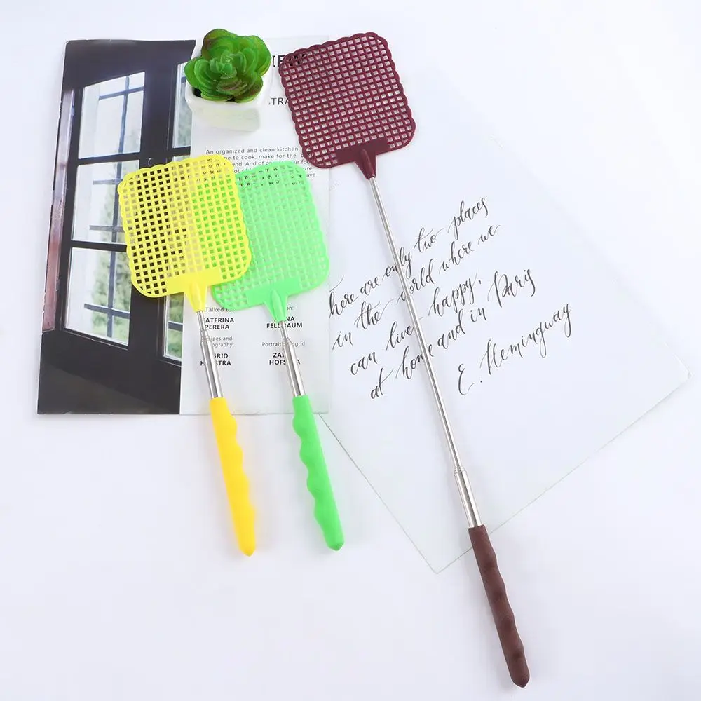 Household Plastic Wasps Flapper Insect Pest Control Bug Killer Mosquito Catcher Fly Swatter