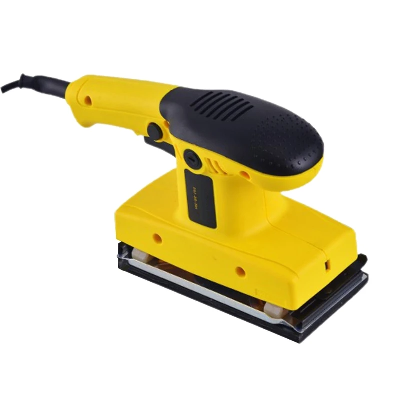 Electric Random Orbital Sander Rectangular Powerful Low Vibrations 11000RPM For Woodworking Polishing Carpentry