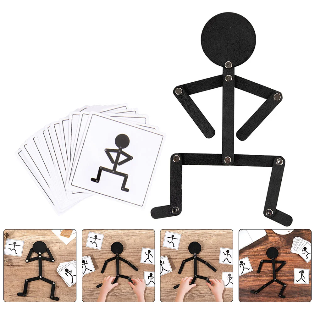 

Sport Wooden Figure Puzzle Toy Jigsaw DIY Plaything Early Educational Kids Interactive Children Puzzles