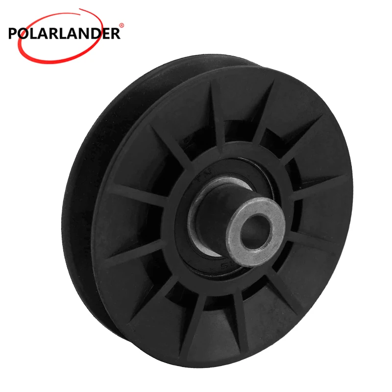 PolarLander  Lawn Mower Accessories for Vehicles ​532194327, 194327 Flat Idler Pulley for Husqvarna, Craftsman