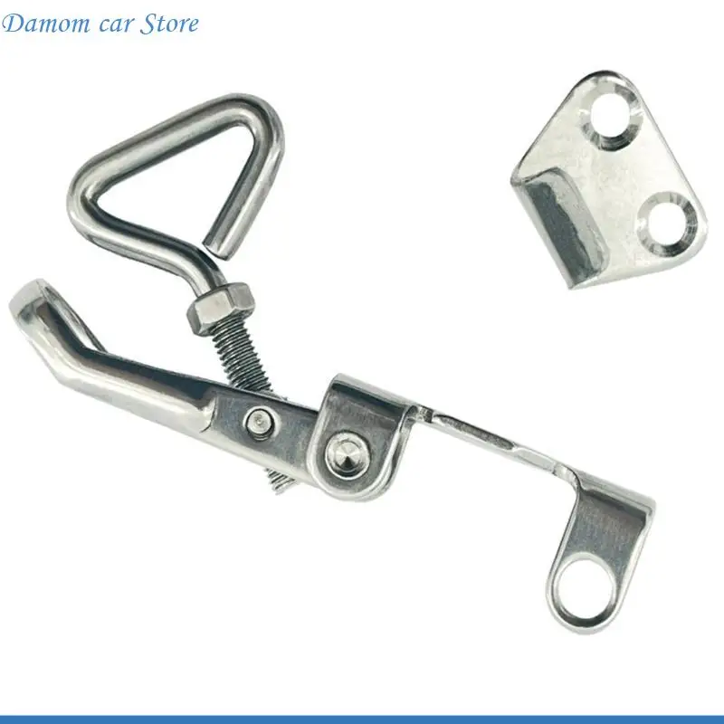 A2UC Marine Boat Door Lock Marine Hardware Lock Locker Lockable Hold Down Clamp Lock Adjustable Lock Fastener Clamp