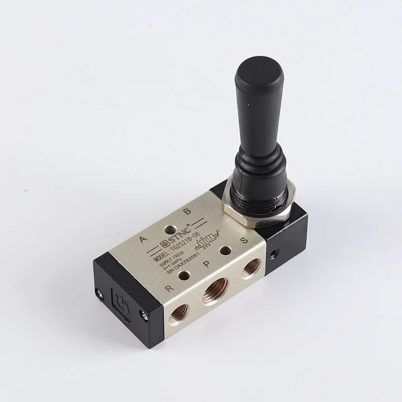 

STNC пневматический двухпозиционный пятиходовой ключ клапан TG2521B-08/2531B-10/2541B-15