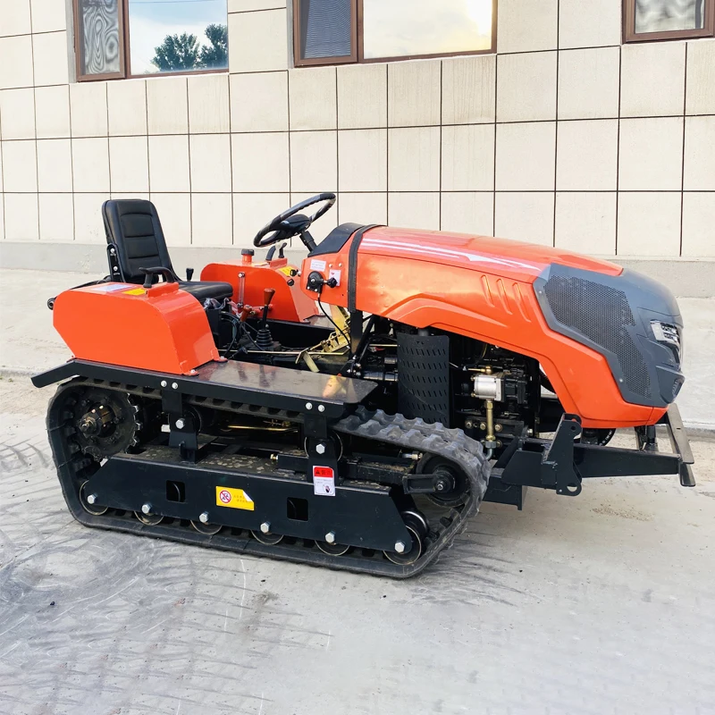 

Индивидуальный роторный культиватор на гусеничном ходу для эффективной обработки почвы, совместимый с гусеничным трактором для влажных и сухих земель