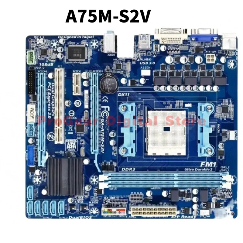 

Подходит для материнской платы GIGABYTE A75M-S2V FM1 DDR3 (чипсет A75)