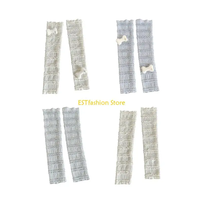 

Y5GC Gothic Long Arm Warmer Fingerless Glove for Women Halloween Wedding Prom Party Long Fingerless Glove Sunscreen Gloves