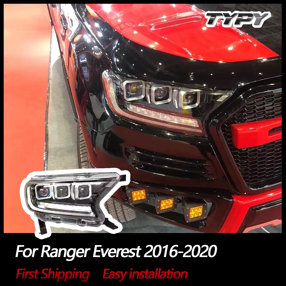 

Car Lighting system Headlamp Headlights Modified LED Head Lamp Head Light For Ranger Everest 2016-2020