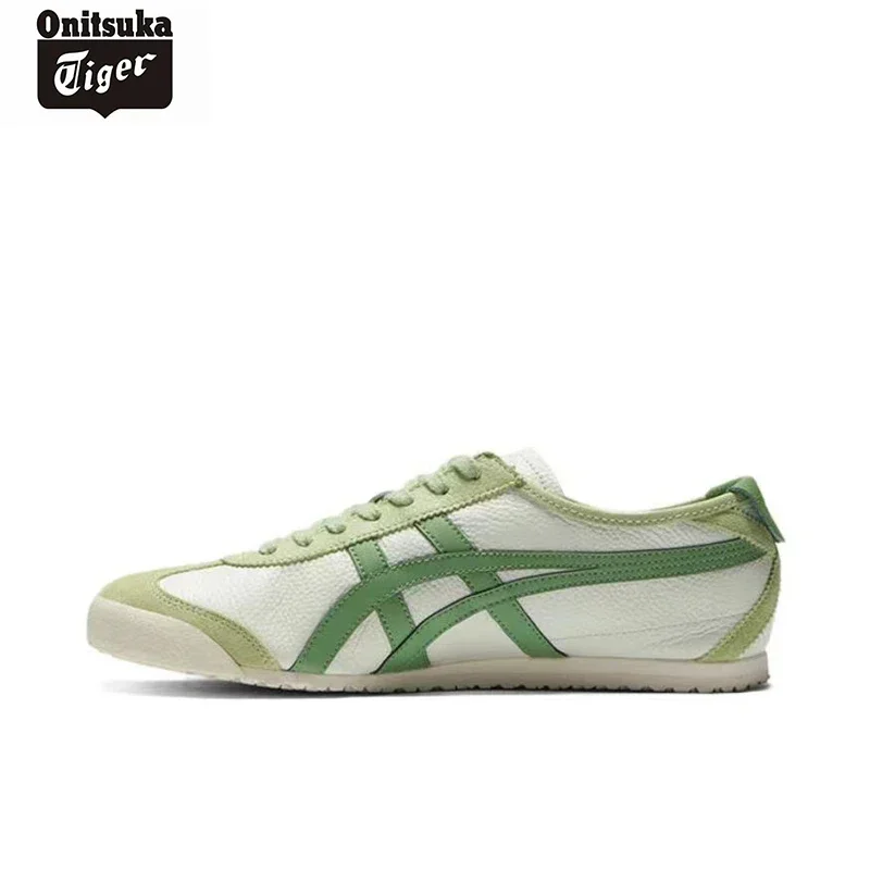 Onitsuka Tiger MEXICO 66 Men and Women Skateboarding Shoes Low-top Outdoor Unisex Vintage Sneaker