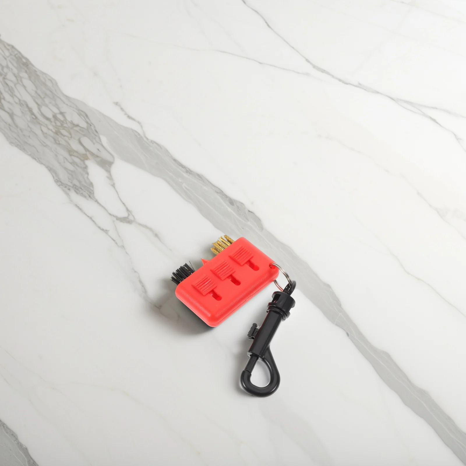 

1pc Brush Abs Wear-Resist Bristles Portable Groove Cleaner Tool For Golf Accessories Golf Cleaning Brush